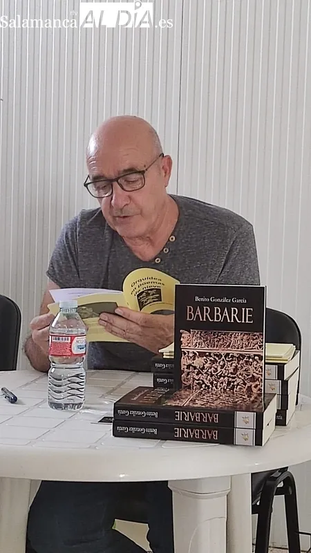 Presentación de la novela 'Barbarie', de Benito González, en Cerralbo