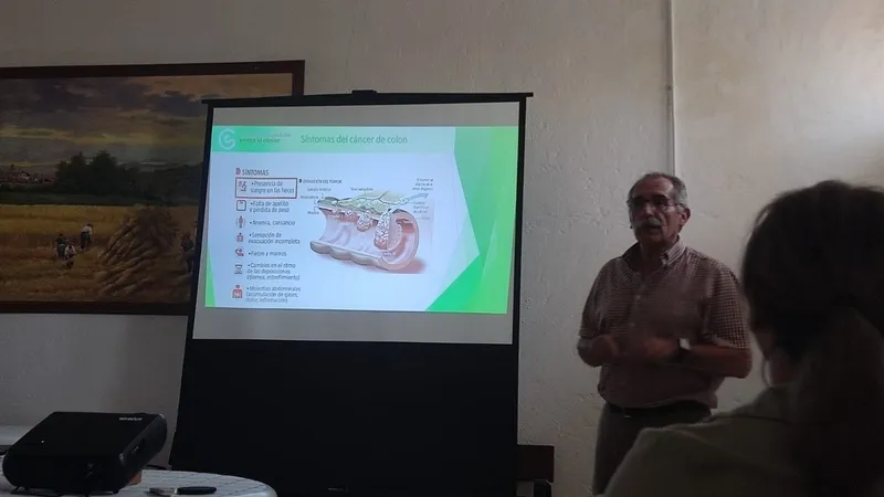 Ponencia de Estanislao Luis en Cerralbo sobre la 'Prevención del cáncer de colon' 
