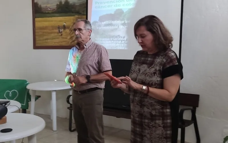 Ponencia de Estanislao Luis en Cerralbo sobre la 'Prevención del cáncer de colon' 