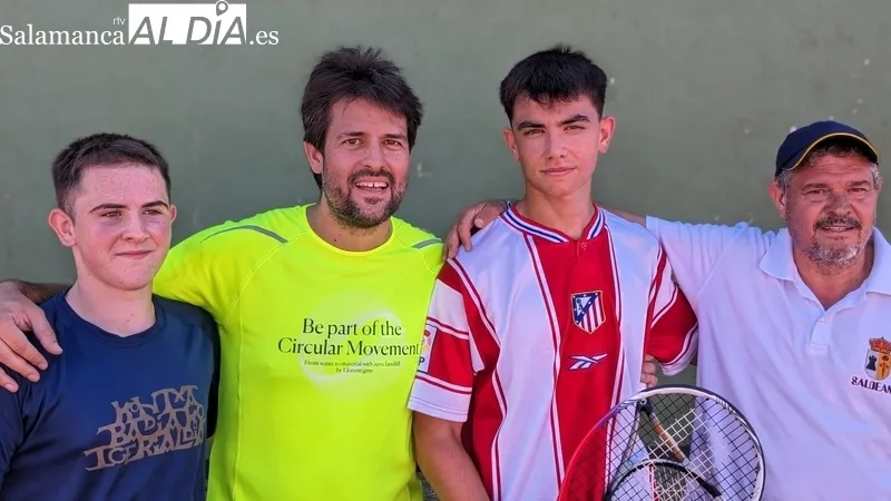 III Torneo de Frontenis de Saldeana con 14 parejas participantes 