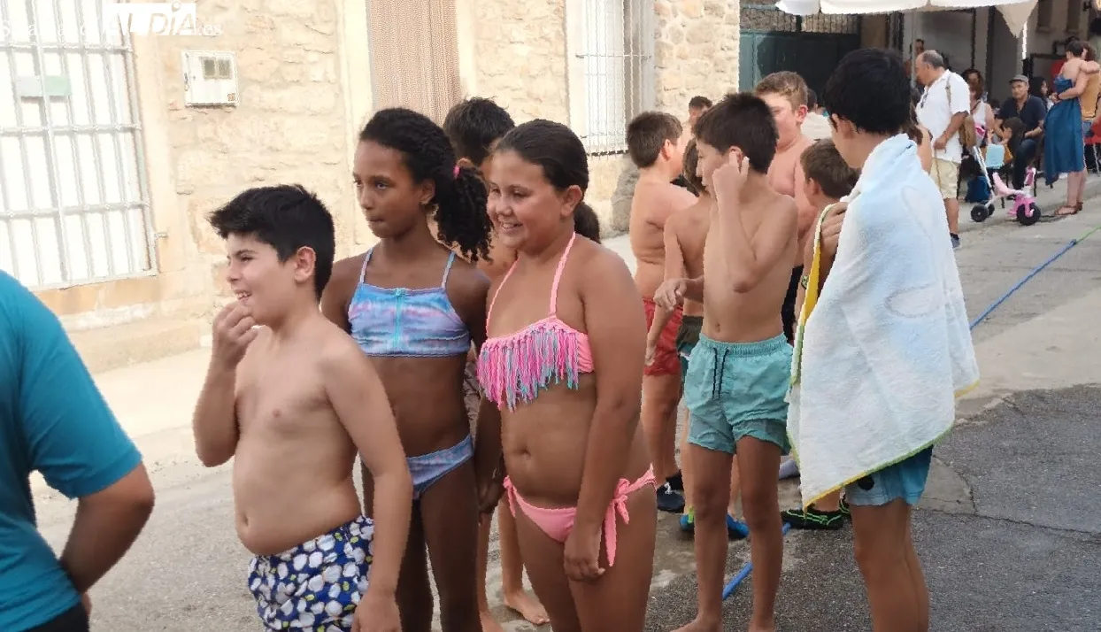 Tobogán de agua en Bañobárez