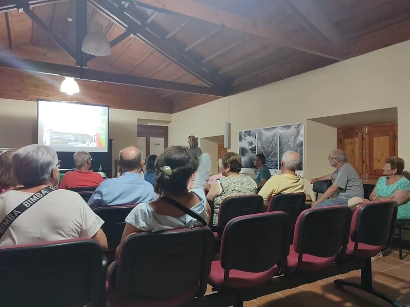 Charla sobre el cáncer de colón en la Casa del Parque Arribes del Duero en Sobradillo 