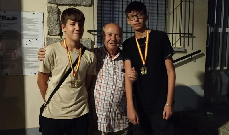 Campeonatos de petanca y entrega de trofeos