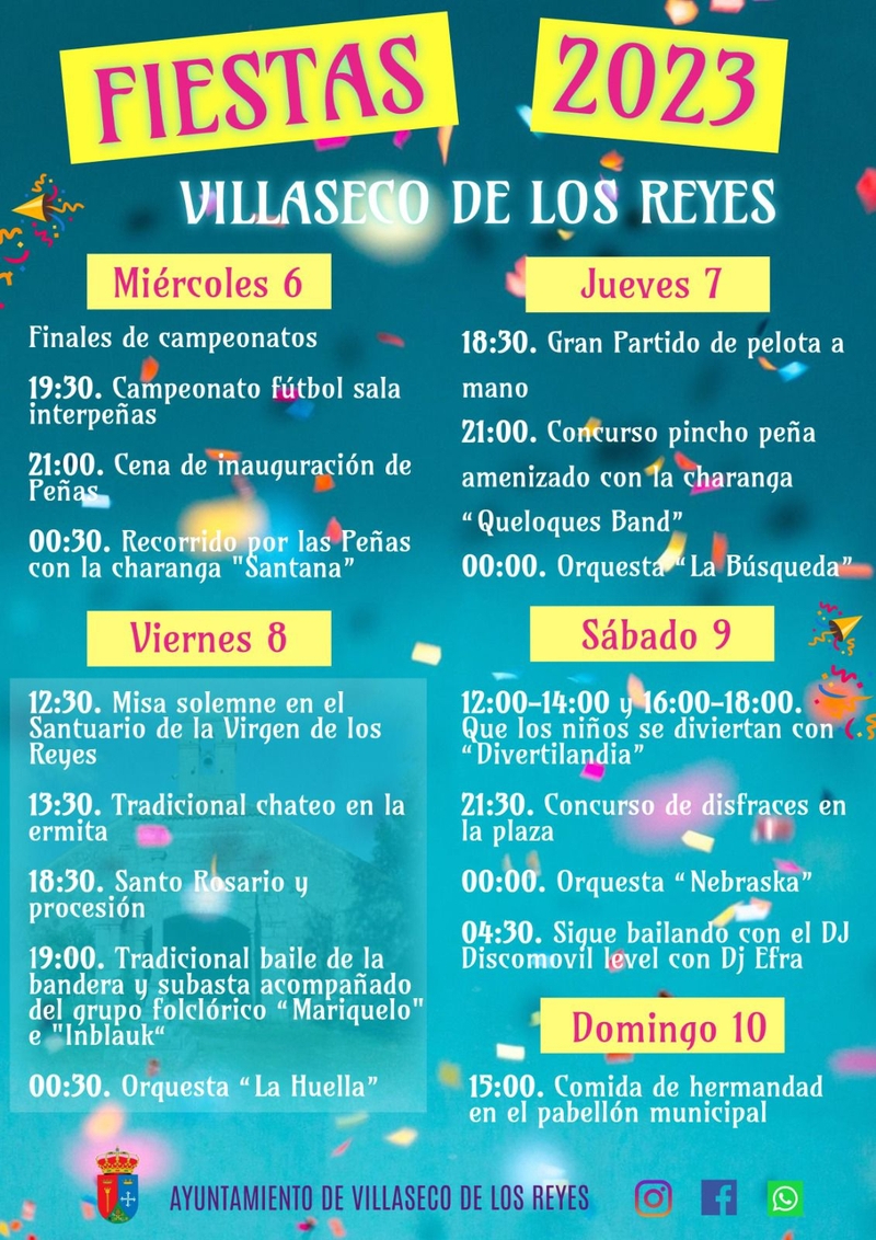 Foto 2 - Peñas, degustaciones, disfraces, verbenas y pelota a mano para vivir las fiestas de Villaseco de los Reyes