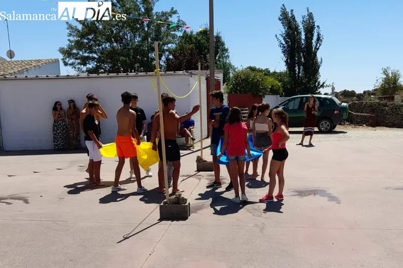 Pequeños y mayores de Campo de Ledesma vivieron las fiestas de San Ramón este fin de semana 