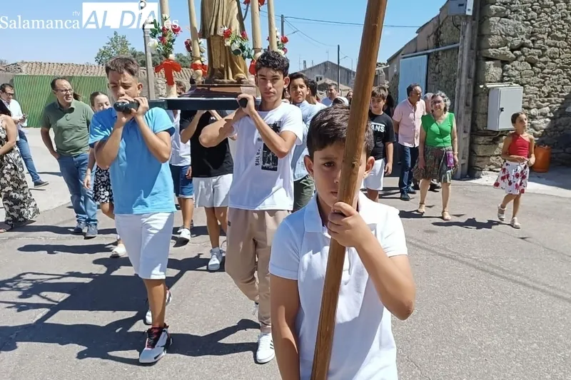 Pequeños y mayores de Campo de Ledesma vivieron las fiestas de San Ramón este fin de semana 