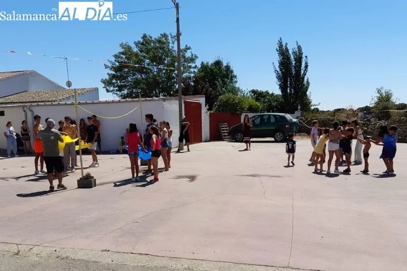 Pequeños y mayores de Campo de Ledesma vivieron las fiestas de San Ramón este fin de semana 