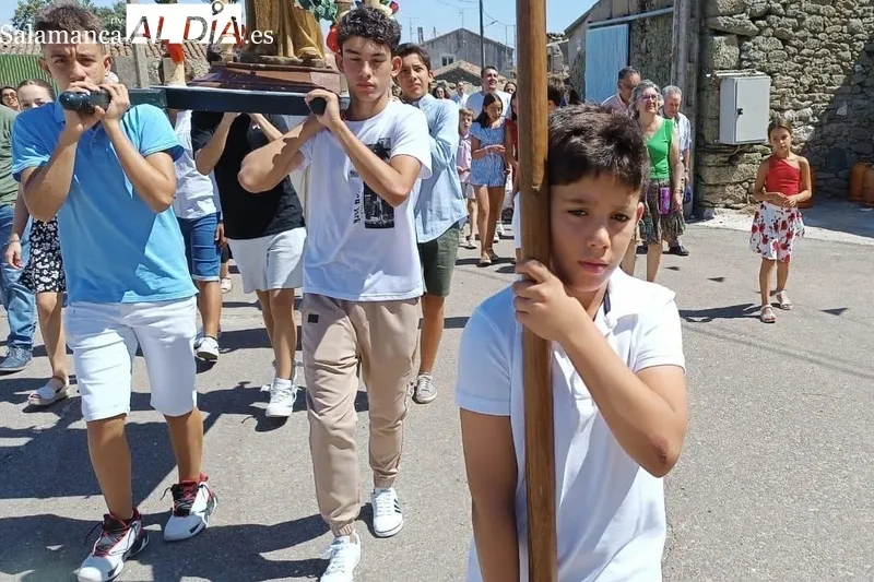 Pequeños y mayores de Campo de Ledesma vivieron las fiestas de San Ramón este fin de semana 