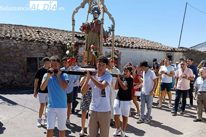 Pequeños y mayores de Campo de Ledesma vivieron las fiestas de San Ramón este fin de semana 