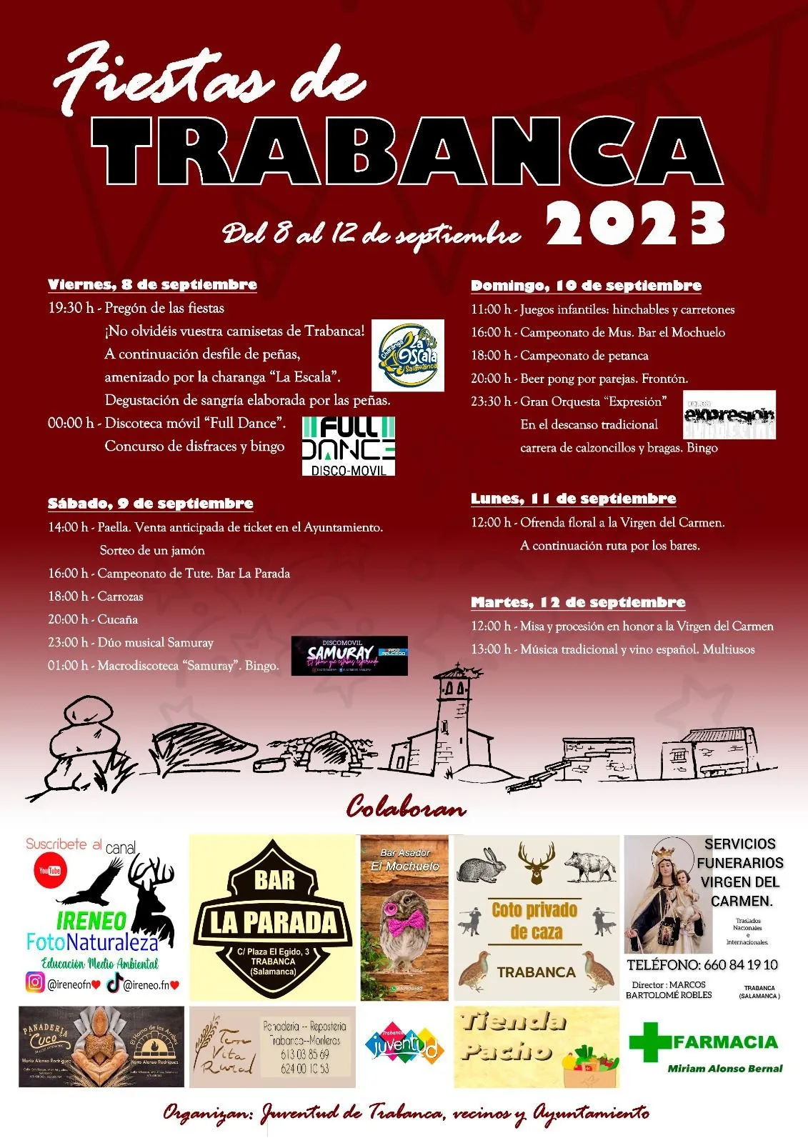 Foto 3 -  Trabanca tiene todo dispuesto para celebrar unas fiestas del Carmen de lo m&aacute;s intensas
