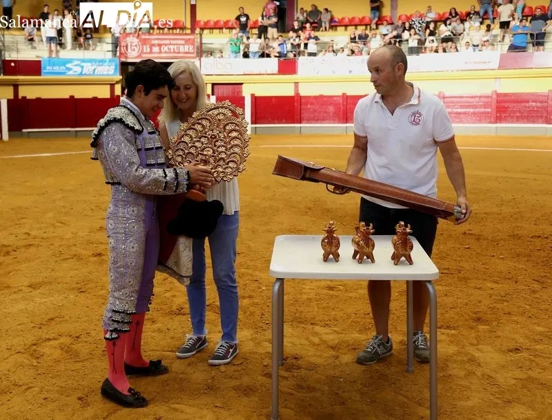 Foto 3 - Crist&oacute;bal Arenas conquista el Bols&iacute;n Taurino Botijo de Filigrana