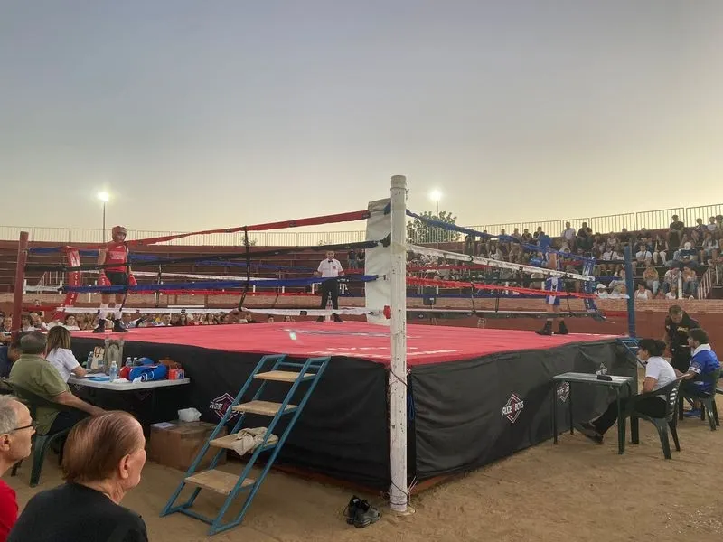 Velada de boxeo en Cantalpino