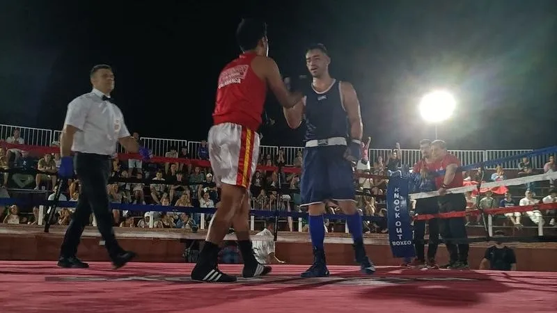 Velada de boxeo en Cantalpino