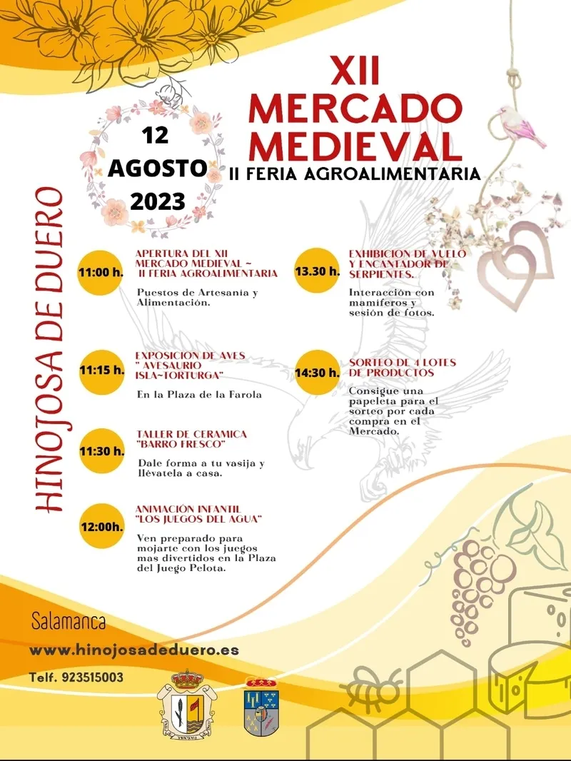 Foto 2 - Hinojosa de Duero vivir&aacute; una nueva edici&oacute;n del Mercado Medieval y Feria Agroalimentaria