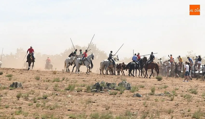 encierro a caballo villasrrubias