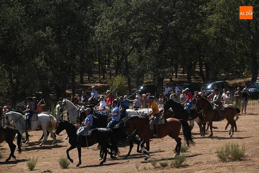 encierro a caballo villasrrubias