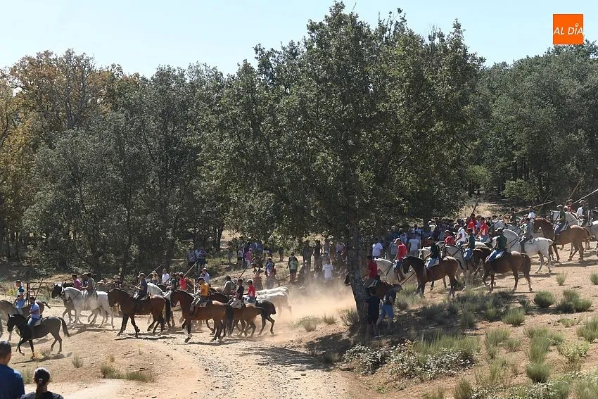 encierro a caballo villasrrubias