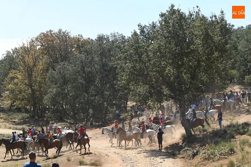 encierro a caballo villasrrubias