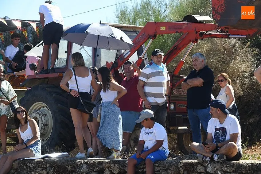 encierro a caballo casillas de flores