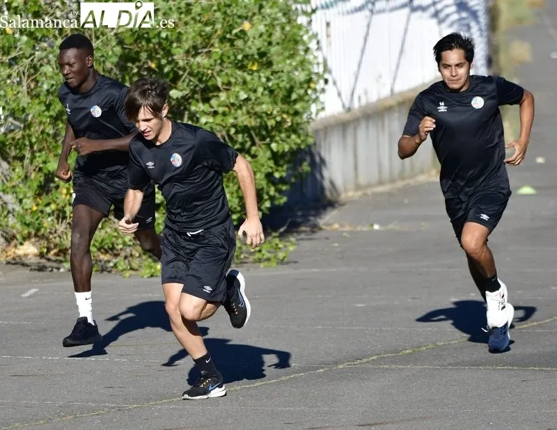 Entrenamiento del Salamanca UDS de este lunes, 7 de agosto de 2023