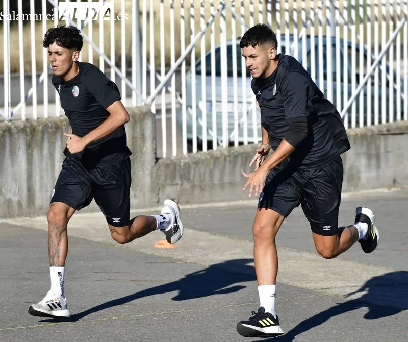 Entrenamiento del Salamanca UDS de este lunes, 7 de agosto de 2023