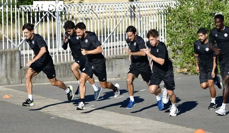 Entrenamiento del Salamanca UDS de este lunes, 7 de agosto de 2023