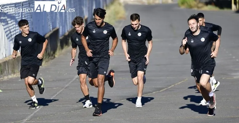 Entrenamiento del Salamanca UDS de este lunes, 7 de agosto de 2023