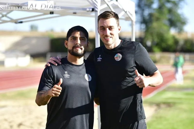 Entrenamiento del Salamanca UDS de este lunes, 7 de agosto de 2023