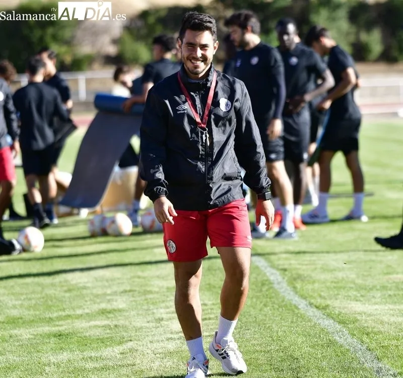 Entrenamiento del Salamanca UDS de este lunes, 7 de agosto de 2023