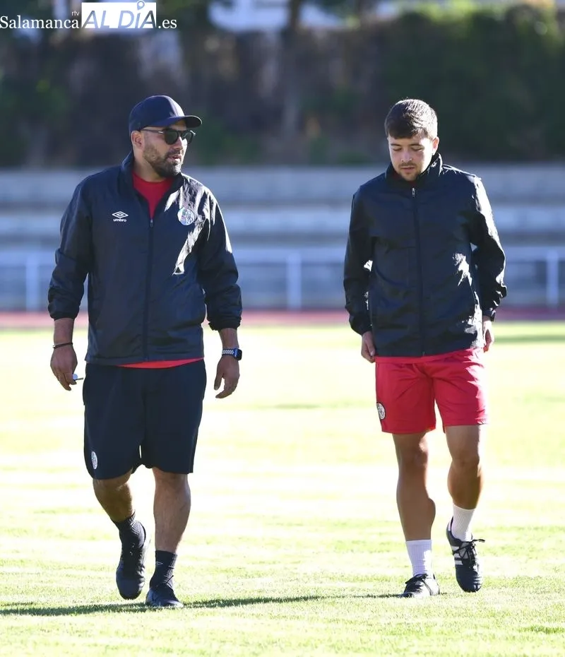 Entrenamiento del Salamanca UDS de este lunes, 7 de agosto de 2023