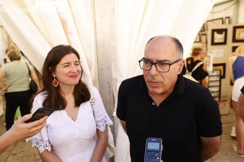 Inauguración de la XXXV Feria del Barro en la plaza de Anaya. Foto de David Sañudo