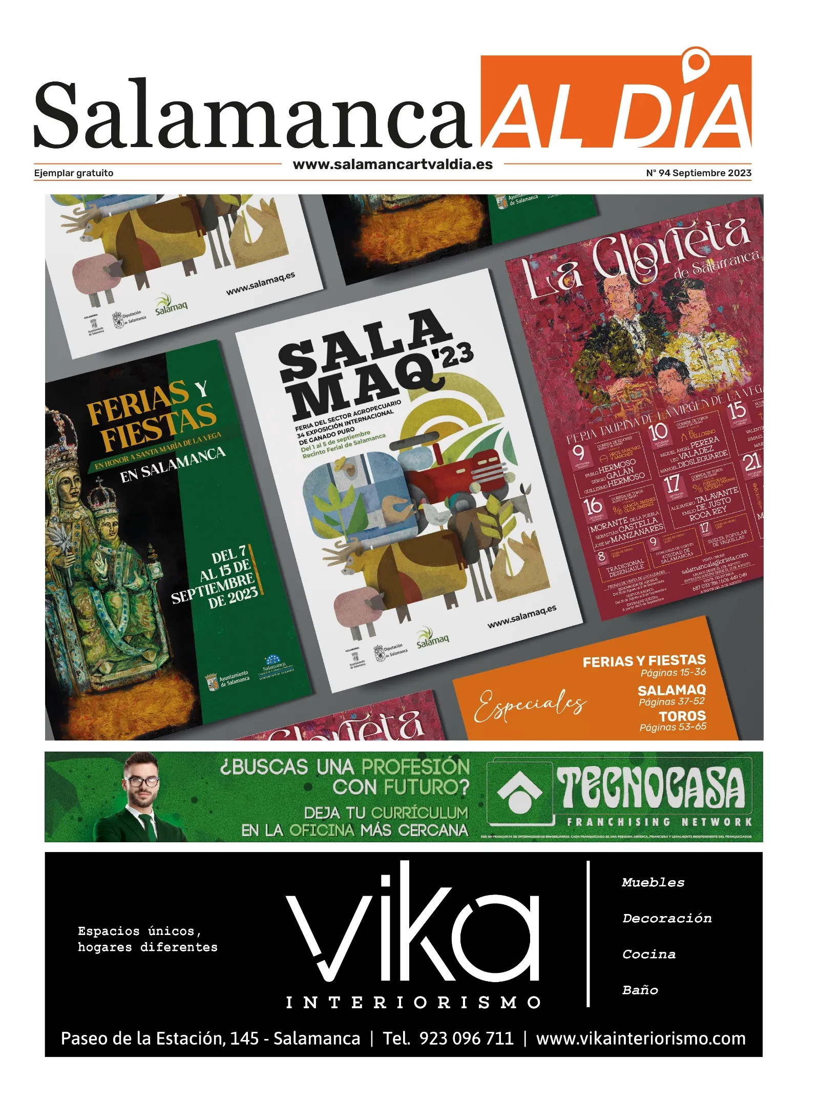 Foto 2 - Este viernes sale a la calle el n&uacute;mero de septiembre del peri&oacute;dico de papel SALAMANCA AL D&Iacute;A