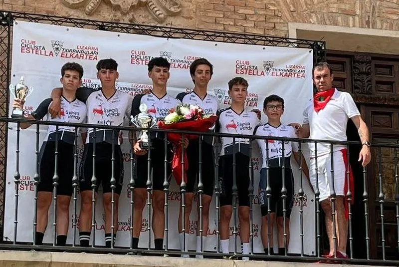 Foto 2 - Doble victoria en Navarra y segundo equipo en Cantabria para los cadetes del Siega Verde-EKT