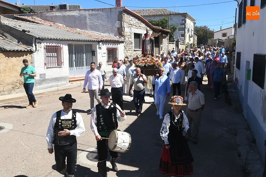 procesion san agustin villar de ciervo