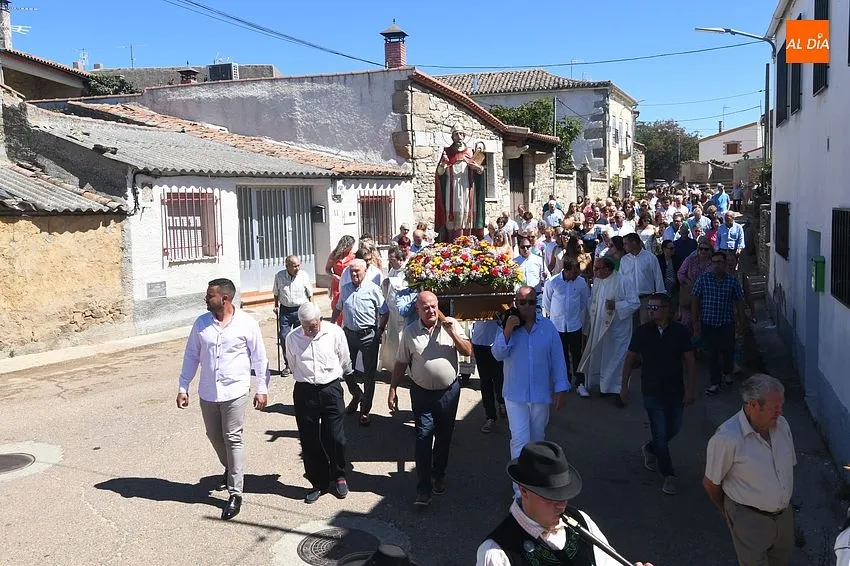 procesion san agustin villar de ciervo