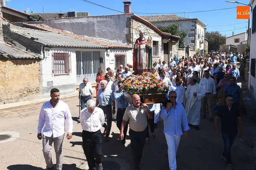 procesion san agustin villar de ciervo