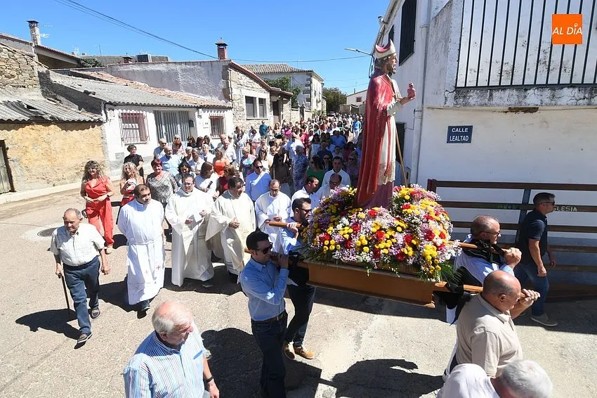 procesion san agustin villar de ciervo