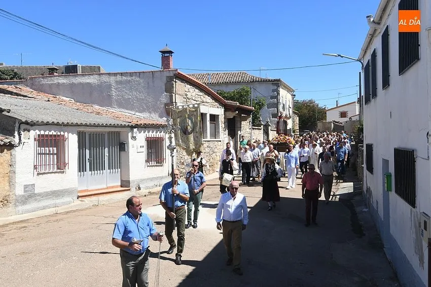 procesion san agustin villar de ciervo