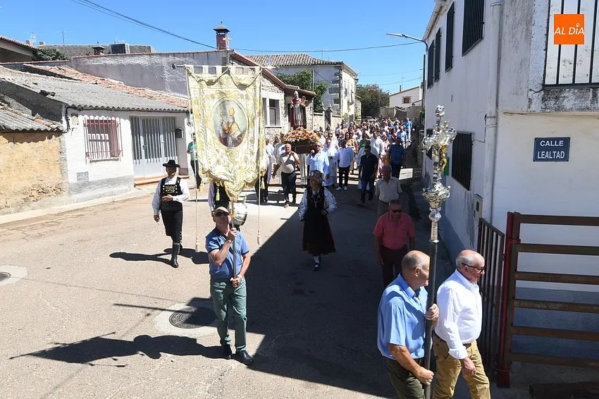 procesion san agustin villar de ciervo