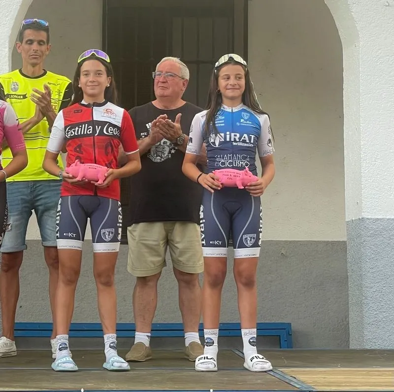 Participantes de Salamanca es Ciclismo en el Memorial Basilio González de Ledrada