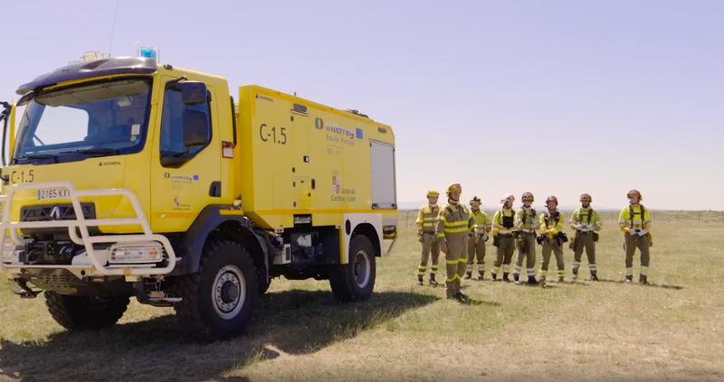 La Junta mantiene la alerta y un amplio operativo para luchar contra los incendios