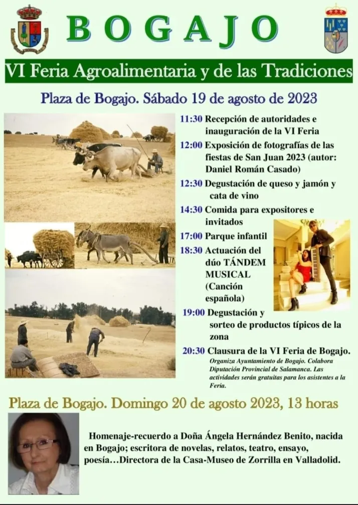 Una treintena de expositores darán vida a la VI Feria Agroalimentaria y de las Tradiciones Artesanas de Bogajo | Imagen 1