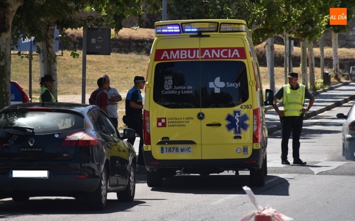 Registrados dos accidentes prácticamente simultáneos en Ciudad Rodrigo y Martín de Yeltes
