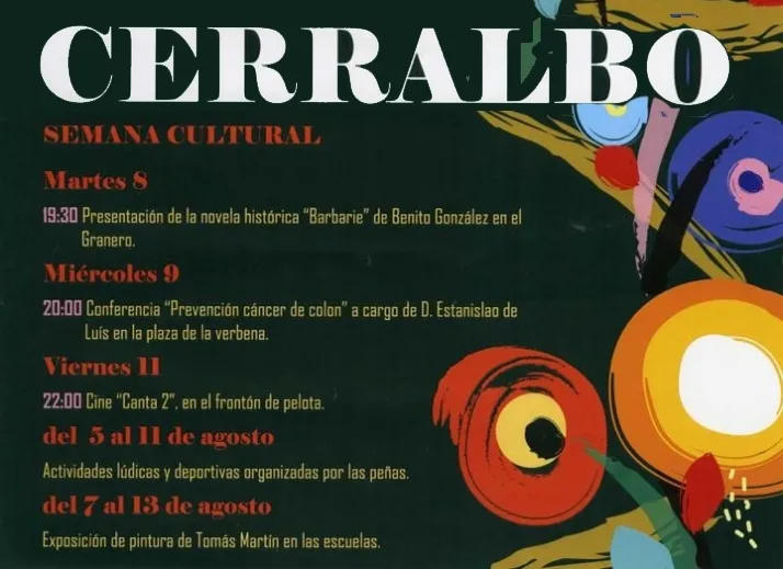 El escritor Benito González presenta su novela ‘Barbarie’ en Cerralbo | Imagen 1