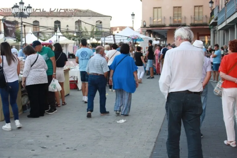 La tarde en la I Feria Agroalimentaria de Peñaranda contaba con actividades y gran asistencia de público