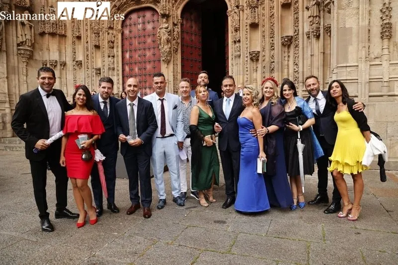 Invitados al enlace de Álvaro y Laura. Fotos: David Sañudo