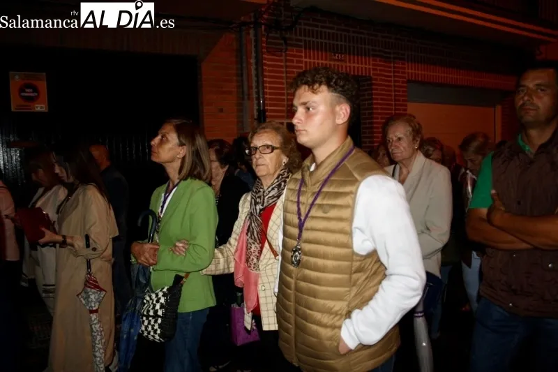 Nuestra Señora de la Piedad volvía a procesionar este viernes en su fiesta anual