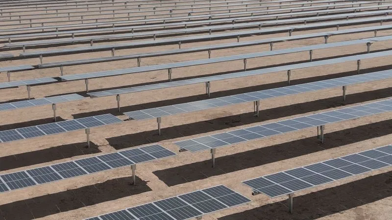 Con una potencia de 50 MW, la instalación, en Villarino de los Aires, generará energía limpia suficiente para abastecer a una población equivalente a 26.000 hogares. Foto Iberdrola
