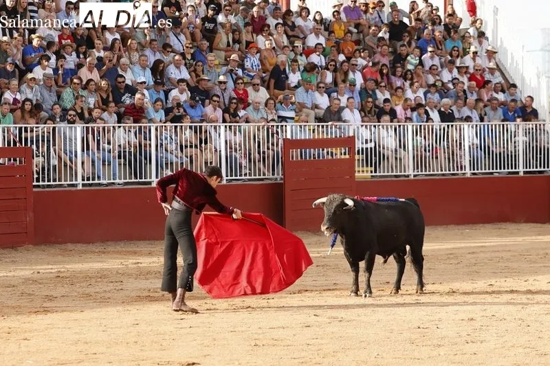 Foto 17 - Pedro Andr&eacute;s, Manuel Tabernero y &ldquo;El Mene&rdquo; se exhiben con tres novillos de la ganader&iacute;a de Escudero de Cortos