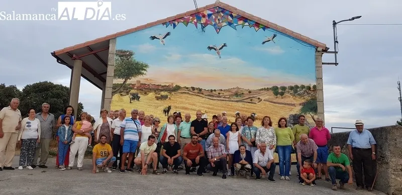 Gran obra artística realizada por Valeriano Salgado y que supone un argumento más para visitar la villa de Guadramiro